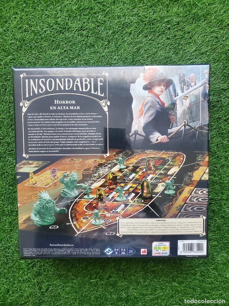 Juegos de mesa: INSONDABLE: JUEGO DE MESA DE HORROR - precintado - Foto 2
