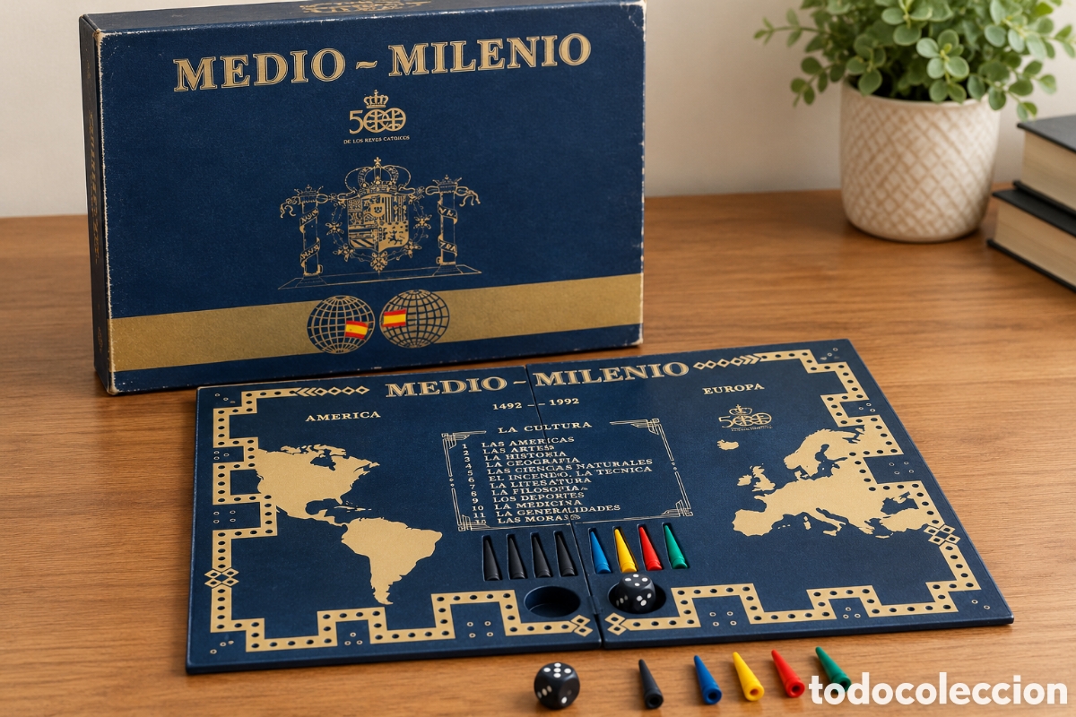 Juegos de mesa: Medio Milenio: 1492 - 1992 - Foto 5