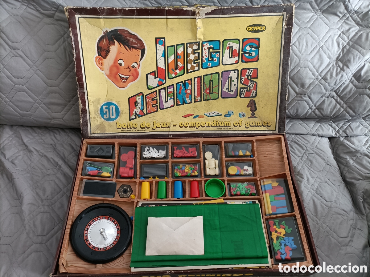 Juegos de mesa: Juegos reunidos GEYPER