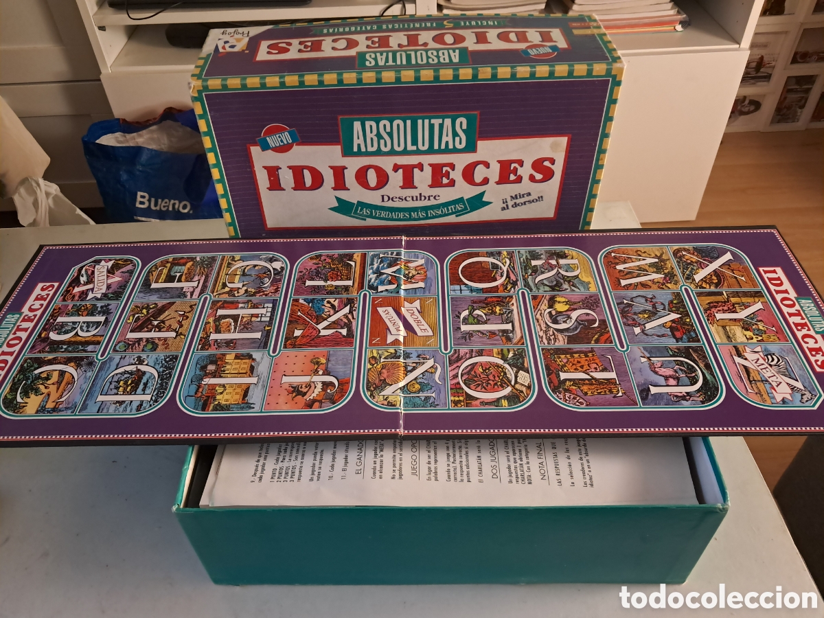 Juegos de mesa: JUEGO DE MESA, ABSOLUTAS IDIOTECES. EXCELENTE ESTADO, COMPLETO.