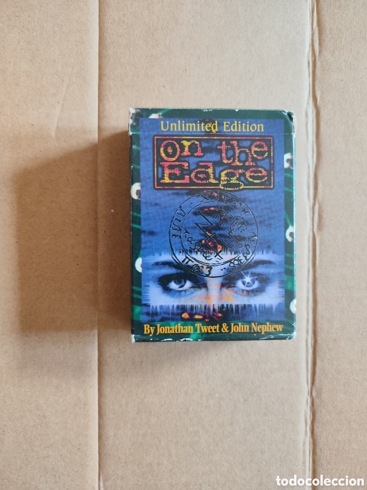 Juegos de mesa: Juego cartas cl&aacute;sico 1994 Onthe Edge