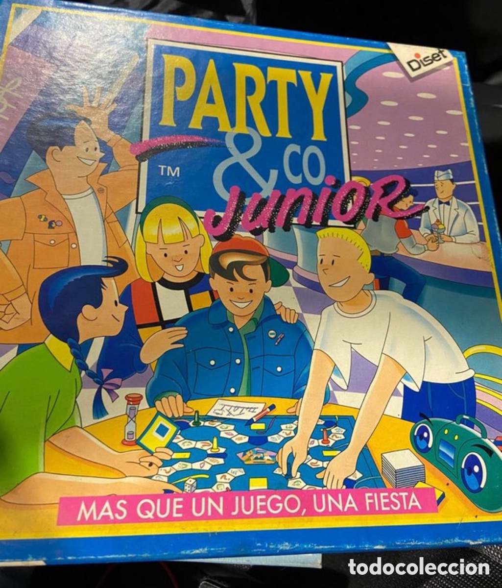 Juegos de mesa: Juego de mesa Party & co. Junior, diset. Usado pero en buen estado