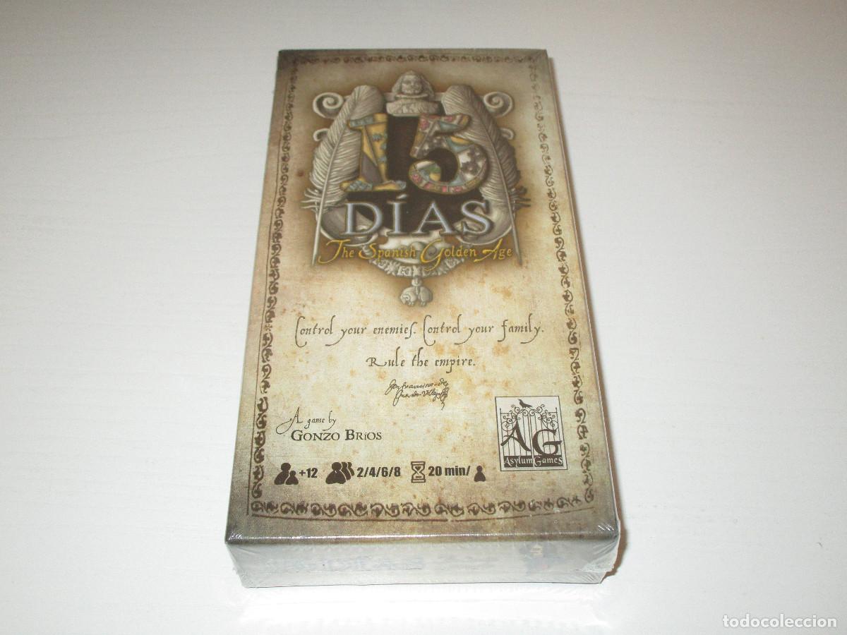 Juegos de mesa: 15 DIAS ( THE SPANISH GOLDEN AGE ) - NUEVO - GONZO BRIOS