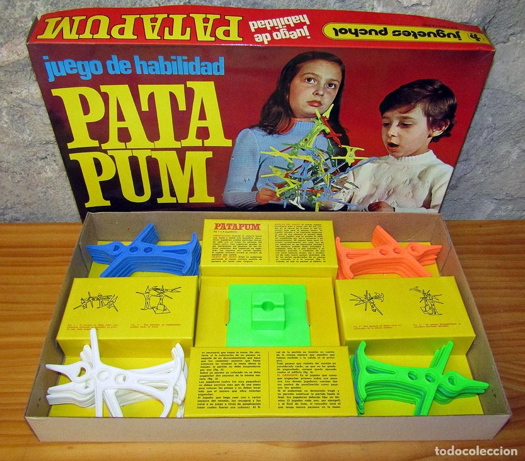 Juegos de mesa: ANTIGUO JUEGO DE HABILIDAD PATA PUM DE JUGUETES PUCHOL - NUEVO Y EN SU CAJA - COMPLETO - A&Ntilde;OS 70