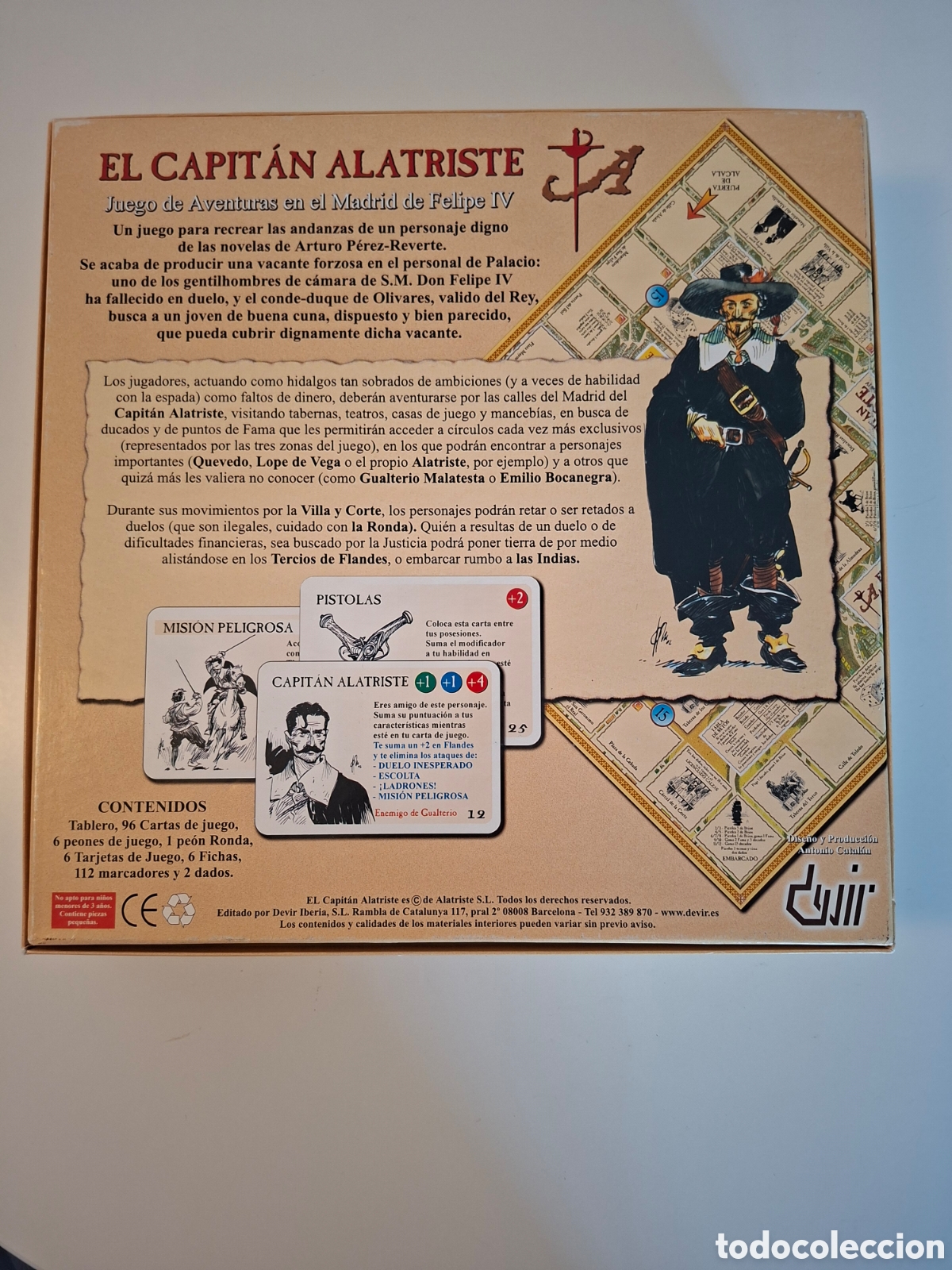 Juegos de mesa: Juego de Mesa Capit&aacute;n Alatriste - Foto 2
