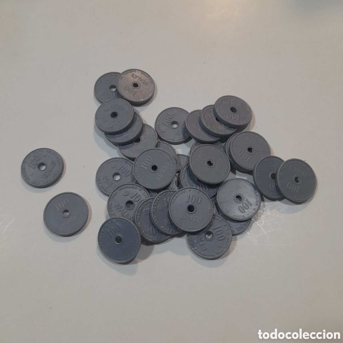 Juegos de mesa: Lote de 98 monedas Ruta del Tesoro