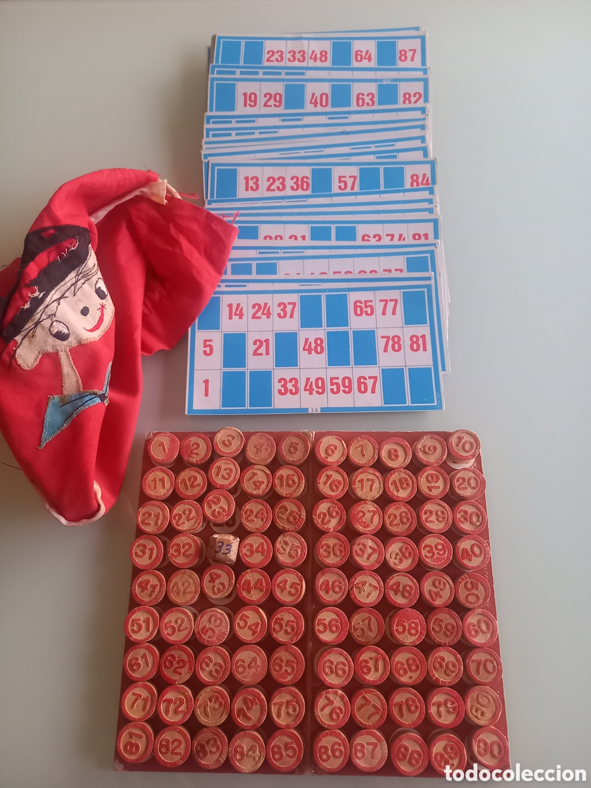 Juegos de mesa: Juego de Loter&iacute;a Antigua / Bingo Vintage (48 Cartones)