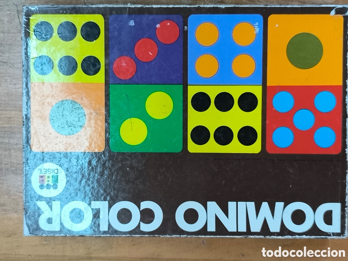 Juegos de mesa: Domino color diset a&ntilde;os 70