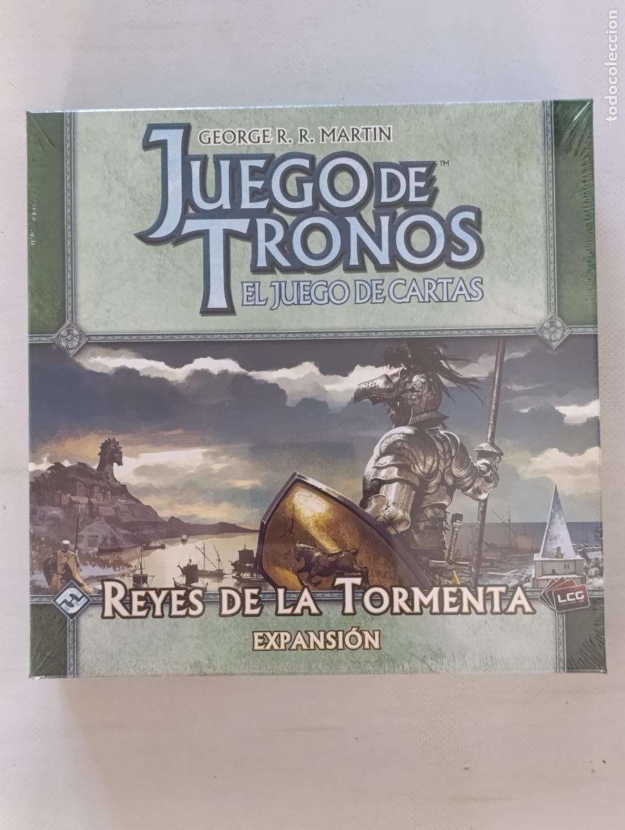Juegos de mesa: JUEGO DE TRONOS EL JUEGO DE CARTAS - REYES DE LA TORMENTA - EXPANSION - LCG - NUEVO (156#w)