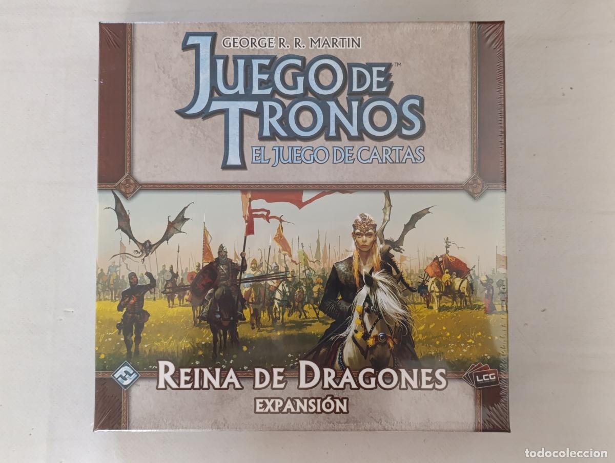 Juegos de mesa: JUEGO DE TRONOS EL JUEGO DE CARTAS - REINA DE DRAGONES - EXPANSION - LCG - NUEVO (156#w)