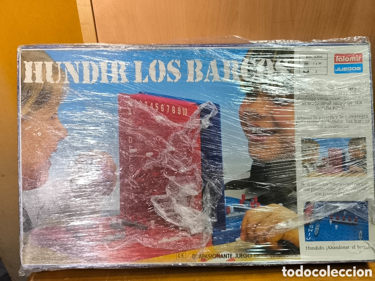 Juegos de mesa: Hundir los barcos falomir juegos 1985