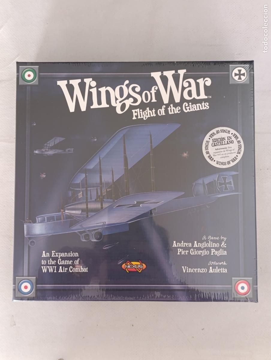 Juegos de mesa: WINGS OF WAR FLIGHT OF THE GIANTS - EXPANSION WWI AIR COMBAT - CASTELLANO - NUEVO (156w)