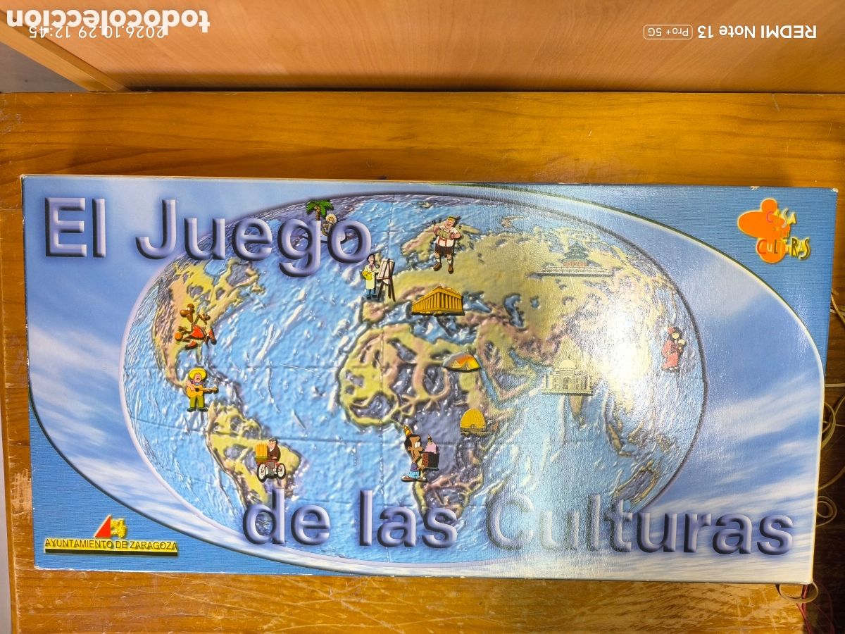 Juegos de mesa: El juego de las culturas completo