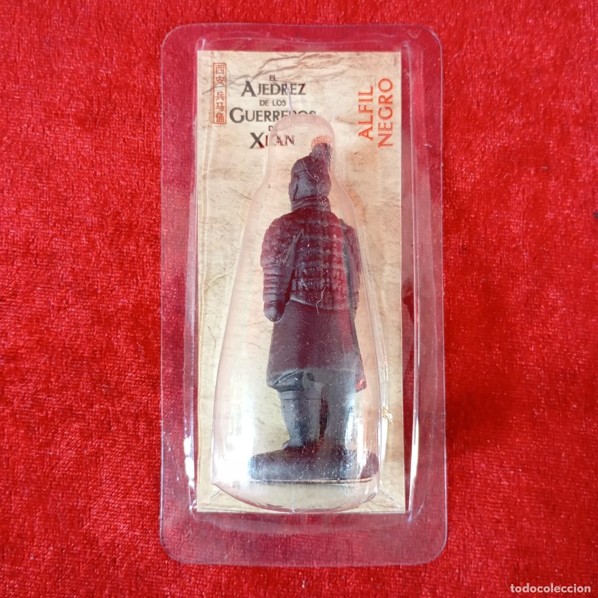 Juegos de mesa: PIEZA DE EL AJEDREZ DE LOS GUERREROS XI'AN - ALFIL NEGRO - SOLDADO DE LA DINASTIA QIN - 07