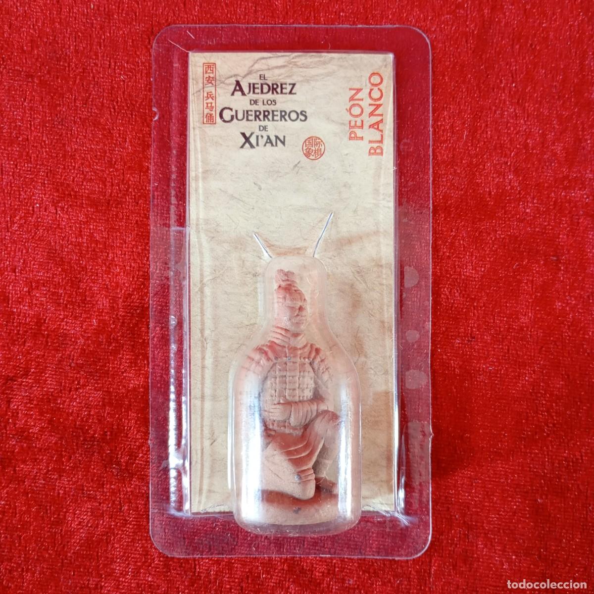 Juegos de mesa: PIEZA DE EL AJEDREZ DE LOS GUERREROS XI'AN - PE&Oacute;N BLANCO - ARQUERO DE LA DINASTIA QIN - 11