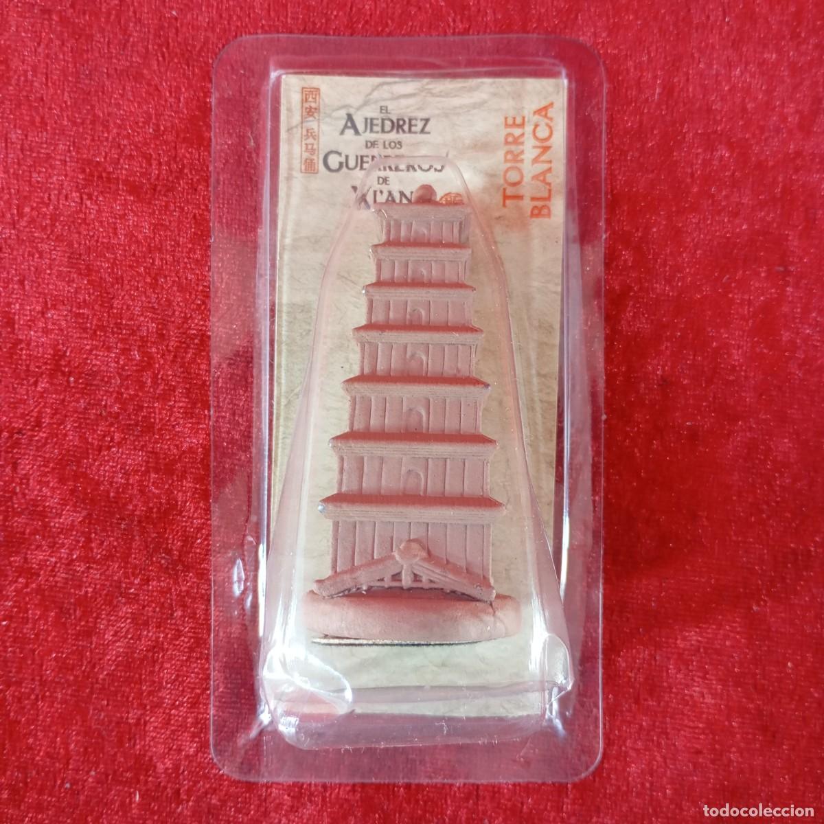 Juegos de mesa: PIEZA DE EL AJEDREZ DE LOS GUERREROS XI'AN - TORRE BLANCA - LA PAGODA DE XI'AN - 15