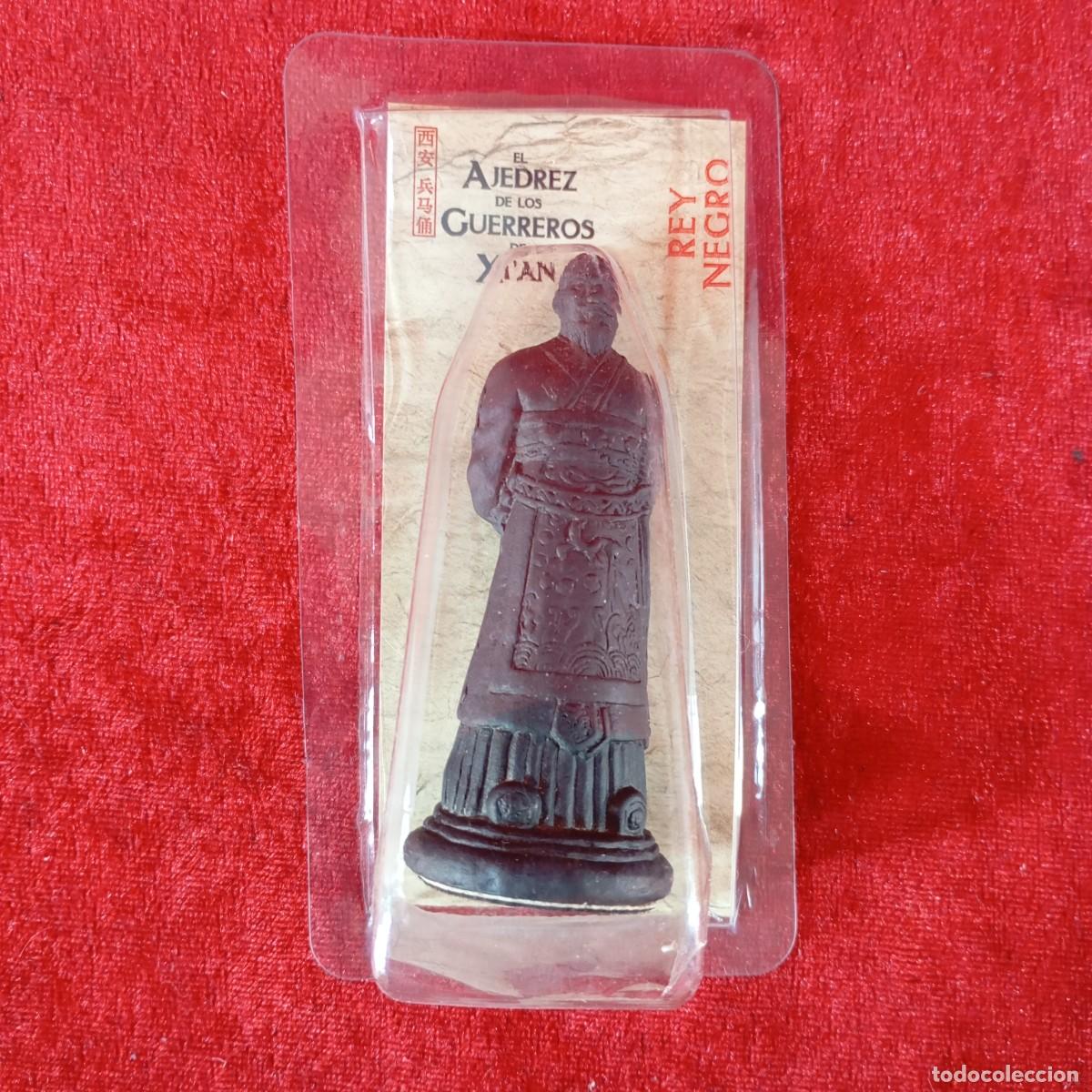 Juegos de mesa: PIEZA DE EL AJEDREZ DE LOS GUERREROS XI'AN - REY NEGRO - PRIMER EMPERADOR DE LA DINASTIA QIN - 17