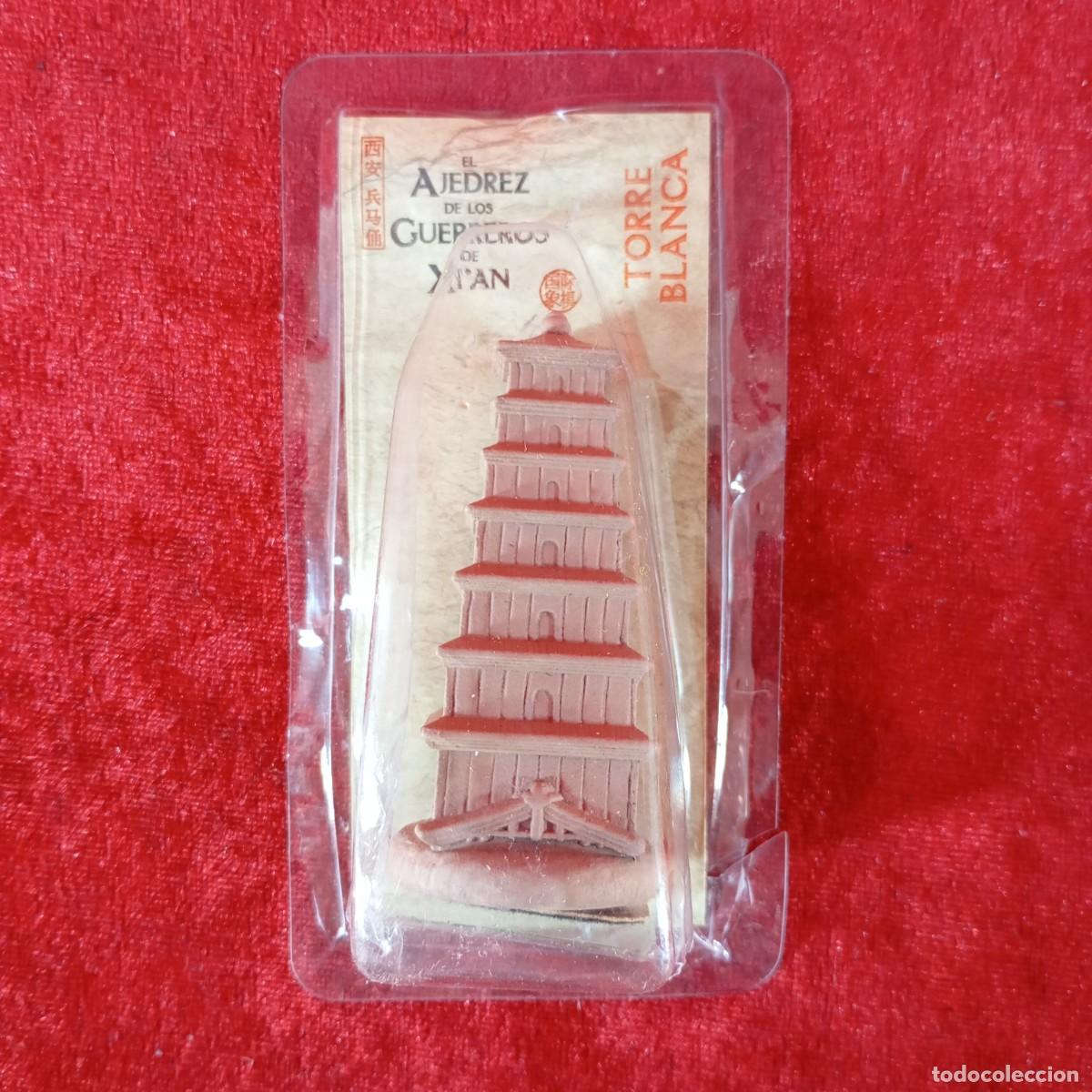 Juegos de mesa: PIEZA DE EL AJEDREZ DE LOS GUERREROS XI'AN - TORRE BLANCA - LA PAGODA DE XI'AN - 19