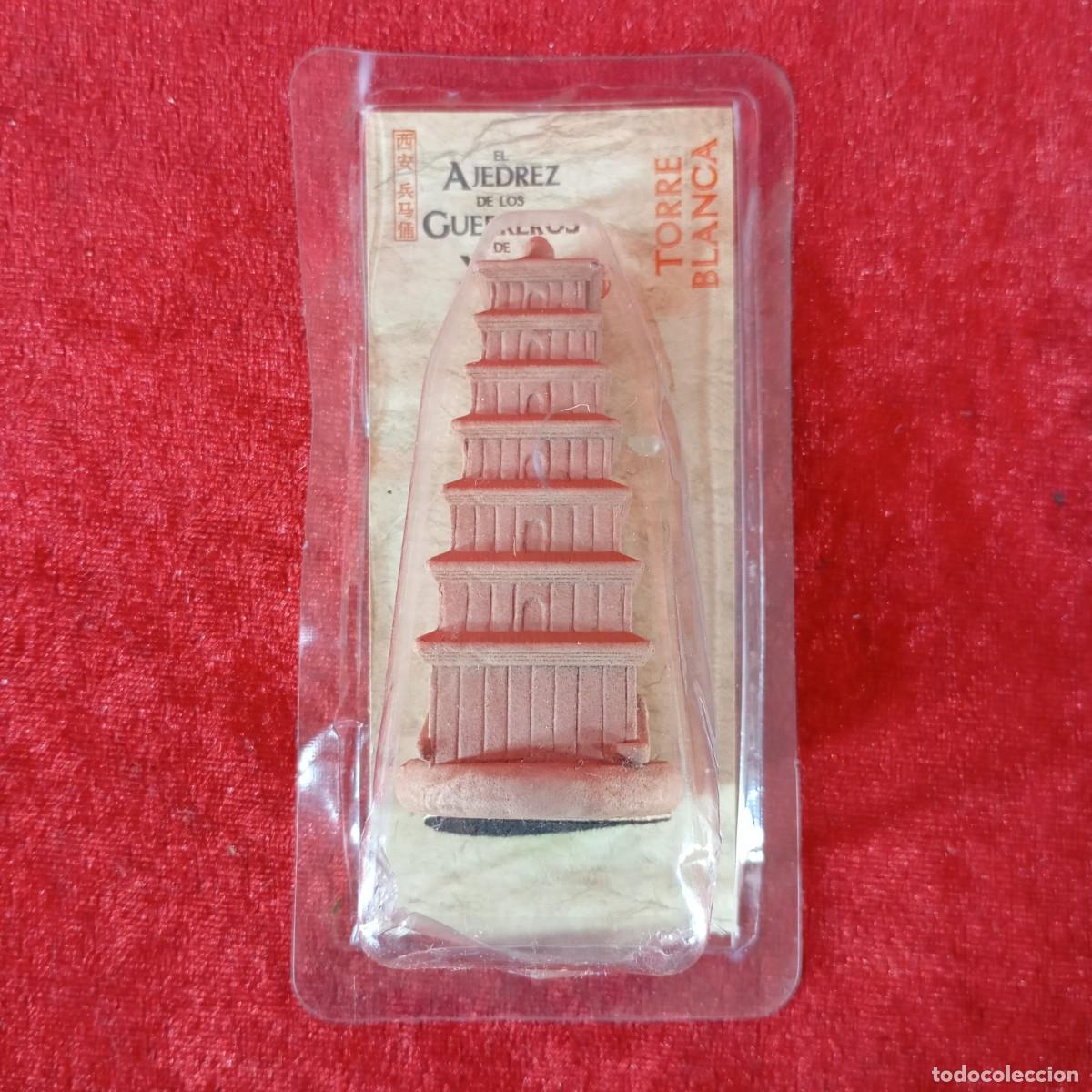 Juegos de mesa: PIEZA DE EL AJEDREZ DE LOS GUERREROS XI'AN - TORRE BLANCA - LA PAGODA DE XI'AN - 20