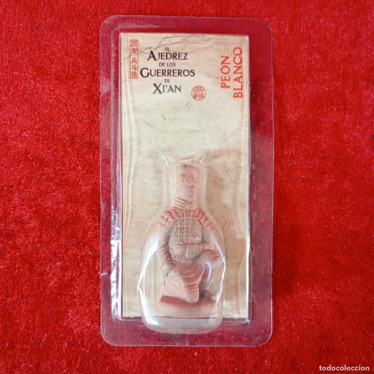 Juegos de mesa: PIEZA DE EL AJEDREZ DE LOS GUERREROS XI'AN - PE&Oacute;N BLANCO - ARQUERO DE LA DINASTIA QIN - 23