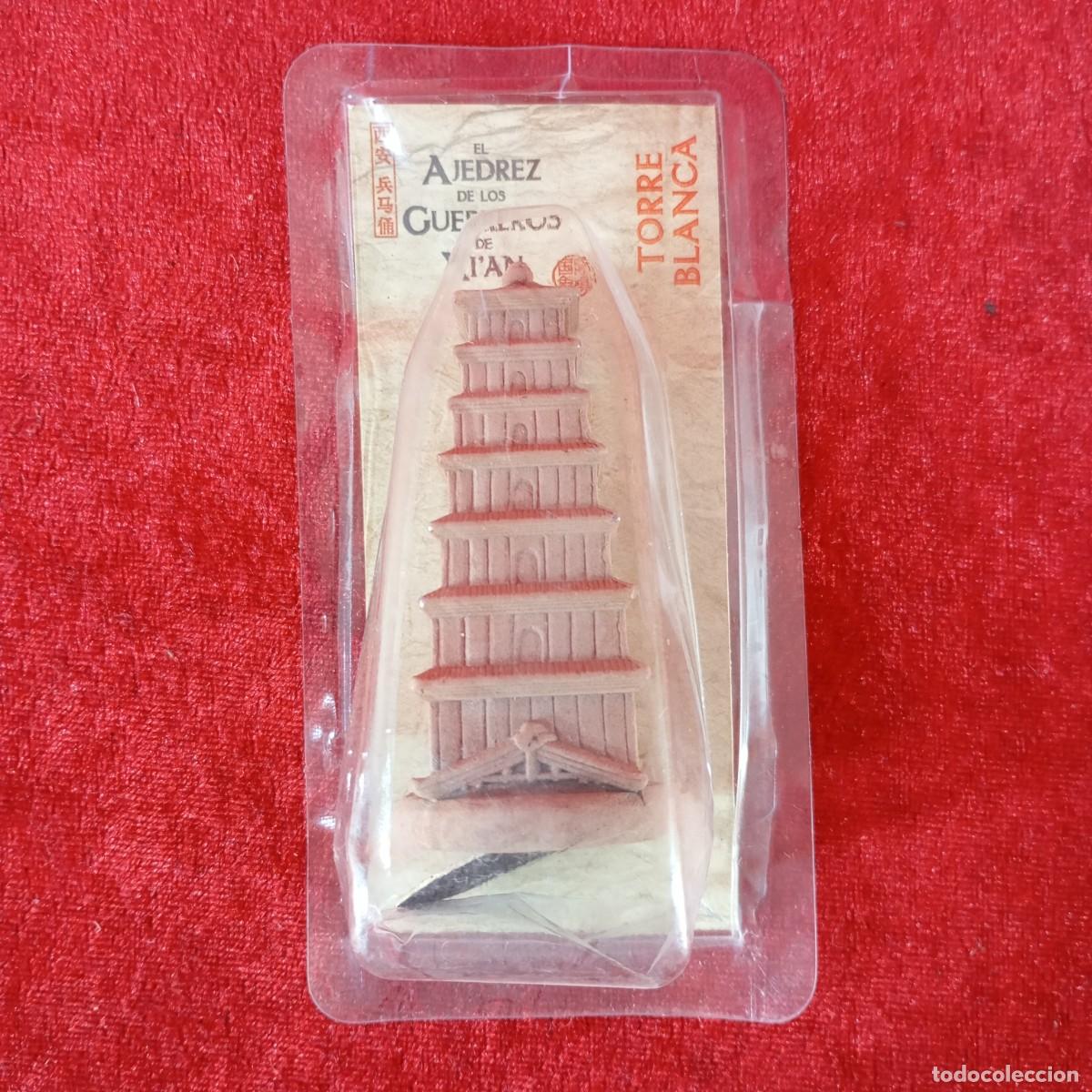 Juegos de mesa: PIEZA DE EL AJEDREZ DE LOS GUERREROS XI'AN - TORRE BLANCA - LA PAGODA DE XI'AN - 24