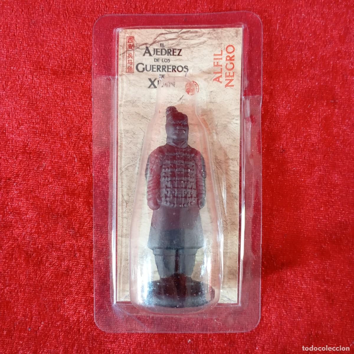 Juegos de mesa: PIEZA DE EL AJEDREZ DE LOS GUERREROS XI'AN - ALFIL NEGRO - SOLDADO DE LA DINASTIA QIN - 27