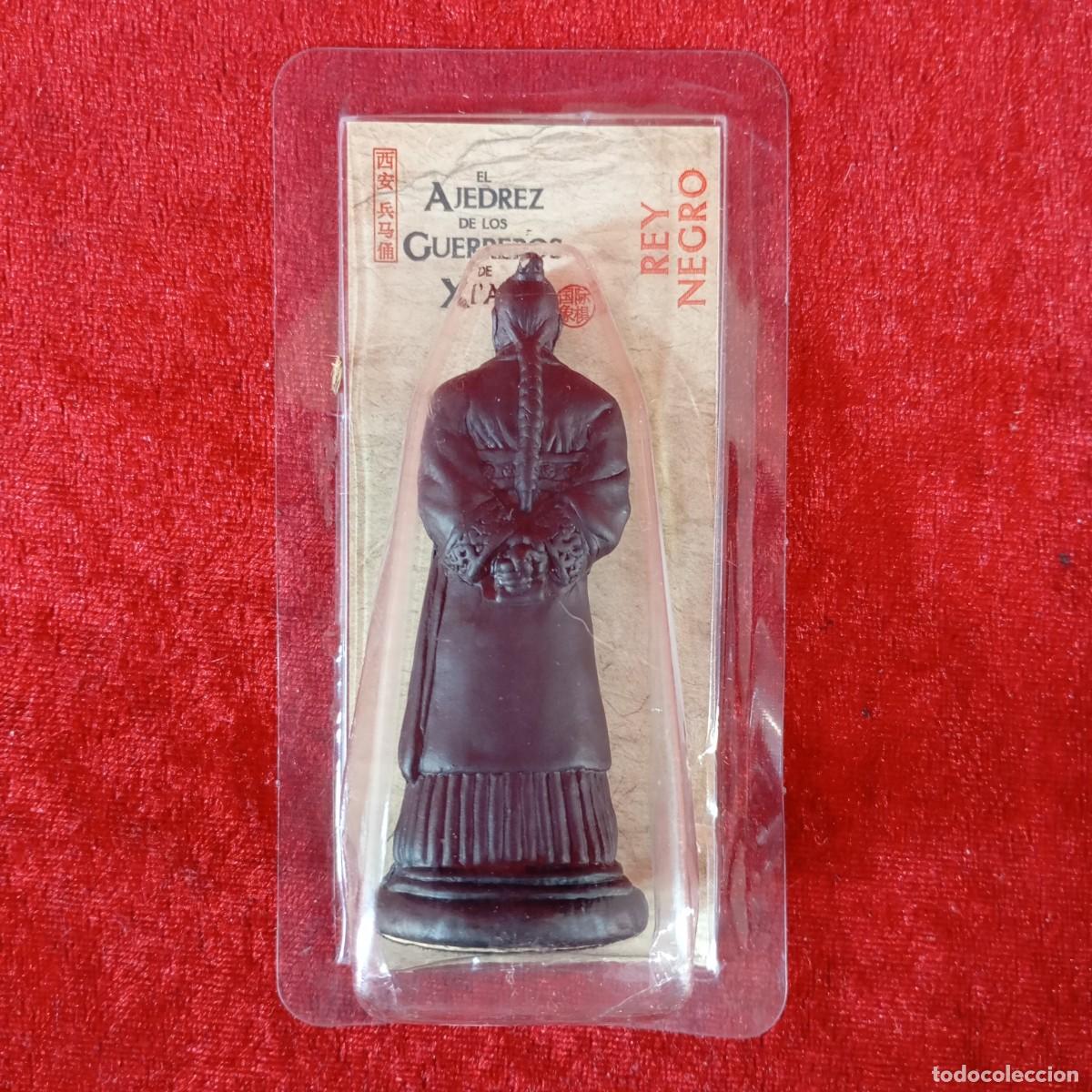 Juegos de mesa: PIEZA DE EL AJEDREZ DE LOS GUERREROS XI'AN - REY NEGRO - PRIMER EMPERADOR DE LA DINASTIA QIN - 34