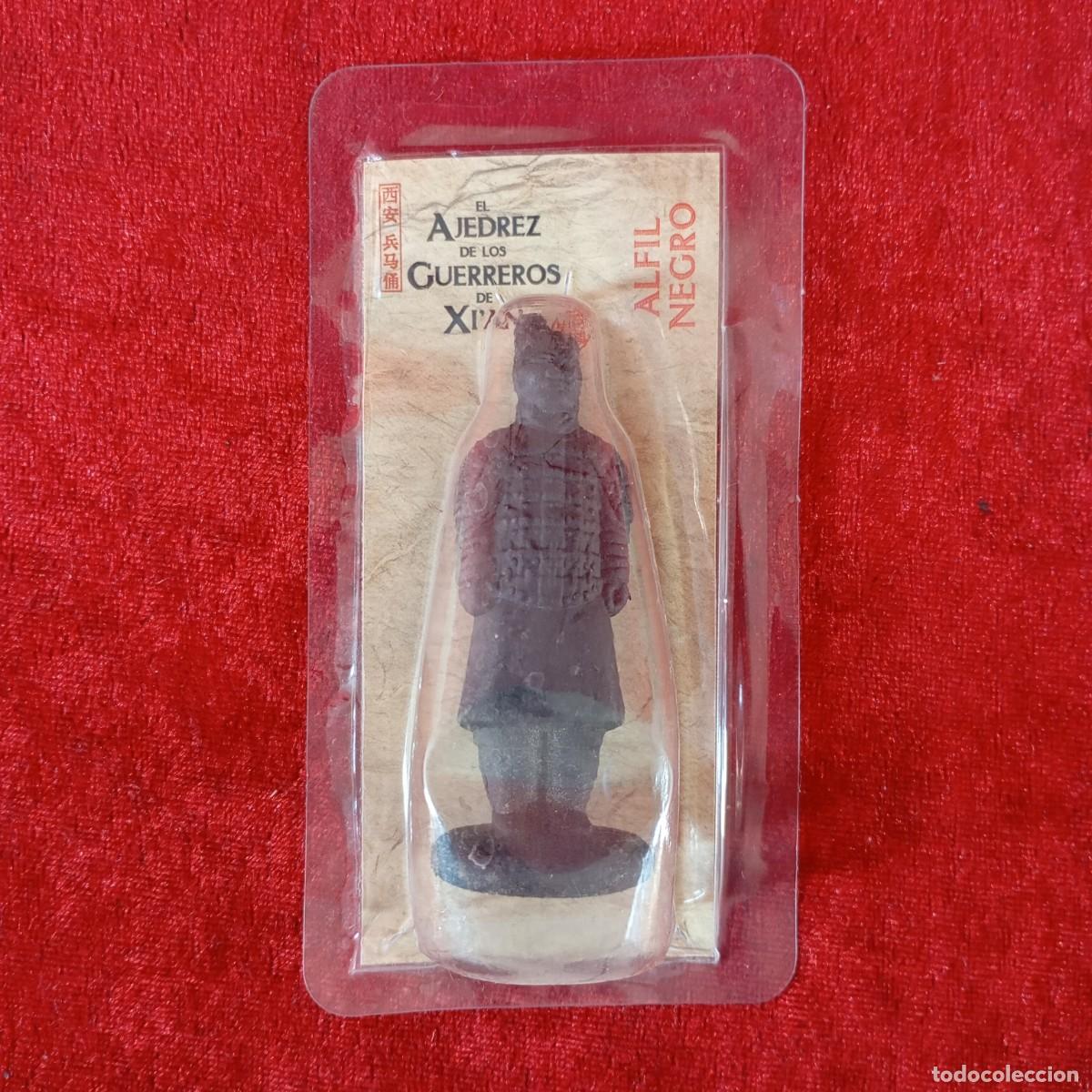 Juegos de mesa: PIEZA DE EL AJEDREZ DE LOS GUERREROS XI'AN - ALFIL NEGRO - SOLDADO DE LA DINASTIA QIN - 41
