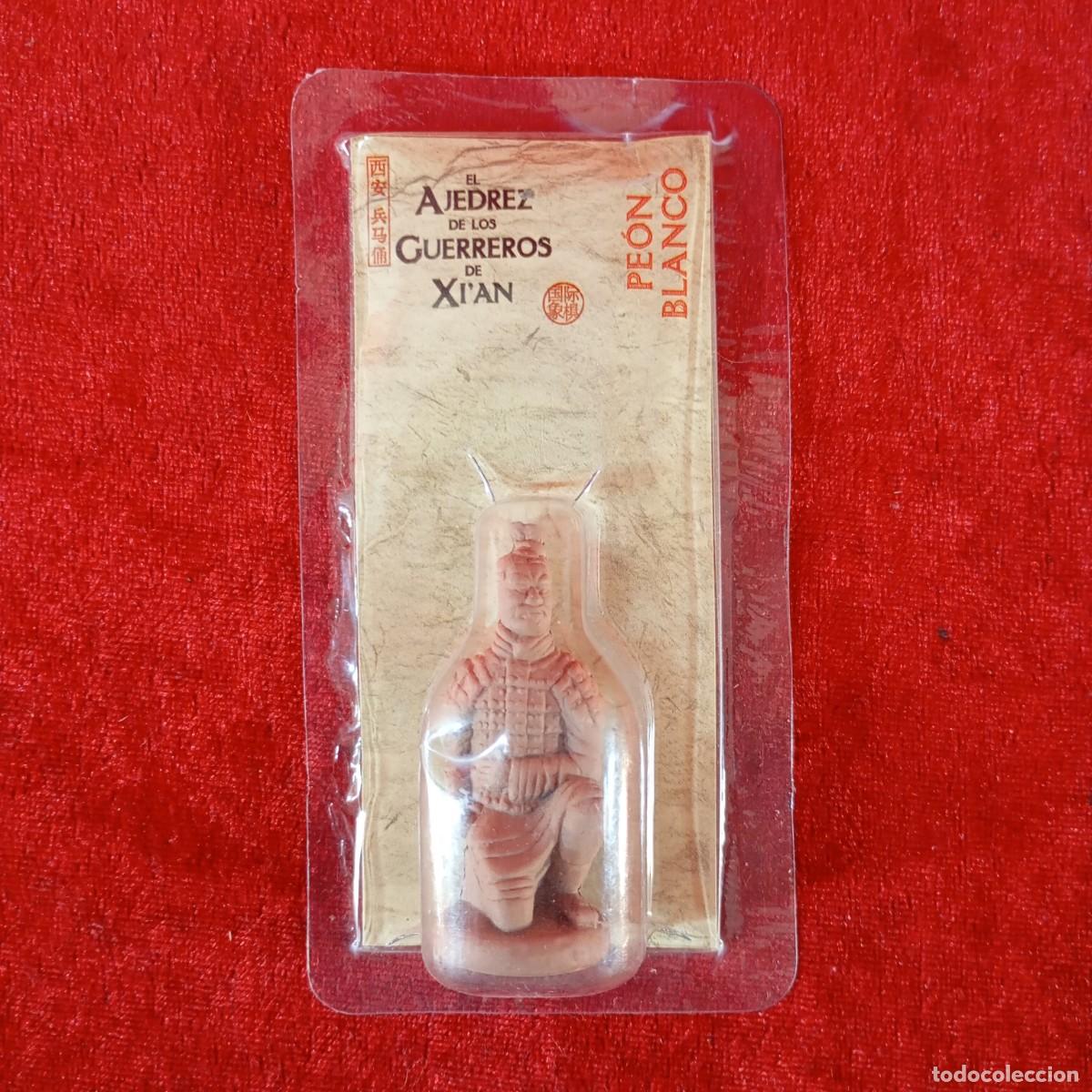 Juegos de mesa: PIEZA DE EL AJEDREZ DE LOS GUERREROS XI'AN - PE&Oacute;N BLANCO - ARQUERO DE LA DINASTIA QIN - 43