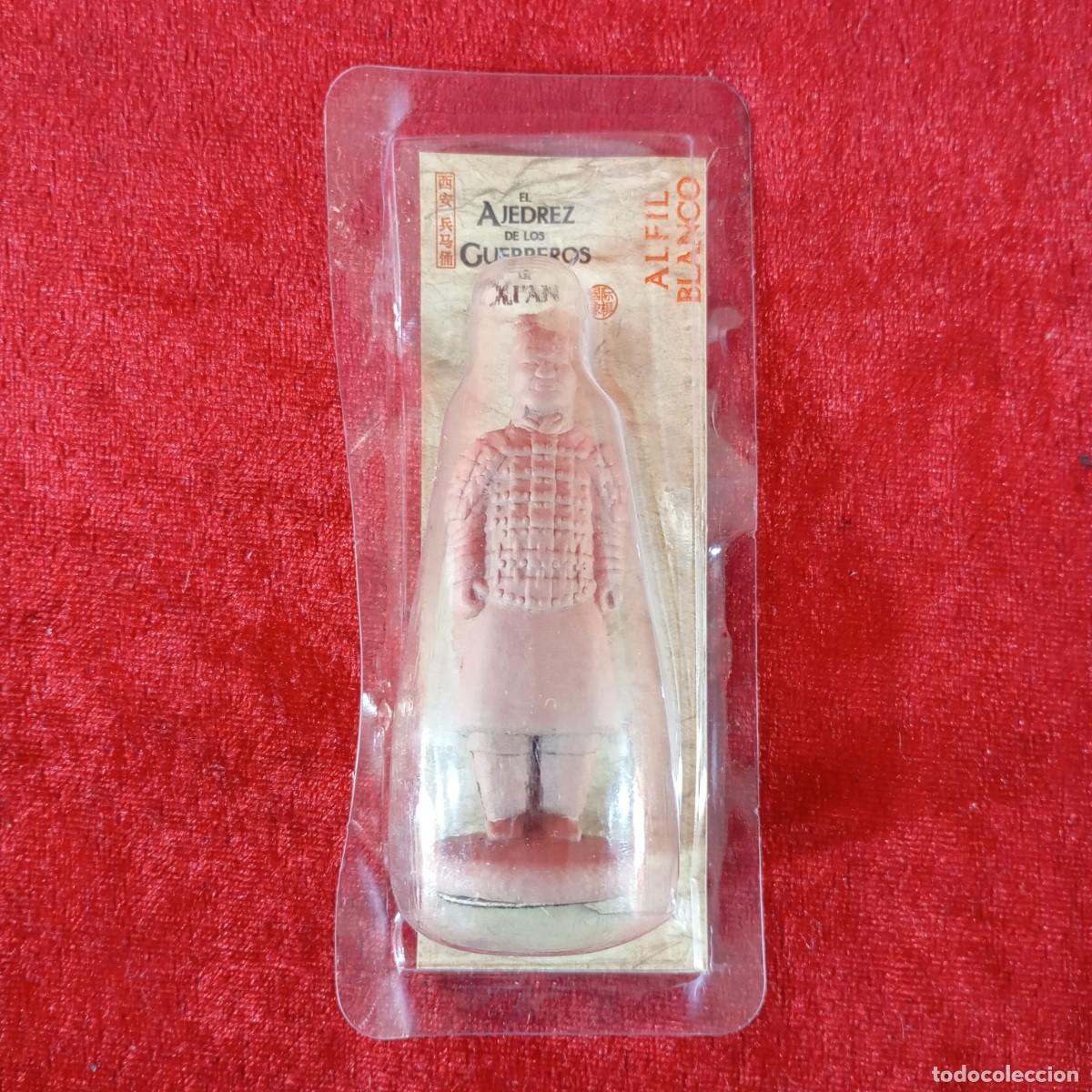 Juegos de mesa: PIEZA DE EL AJEDREZ DE LOS GUERREROS XI'AN - ALFIL BLANCO - SOLDADO DE LA DINASTIA QIN - 45