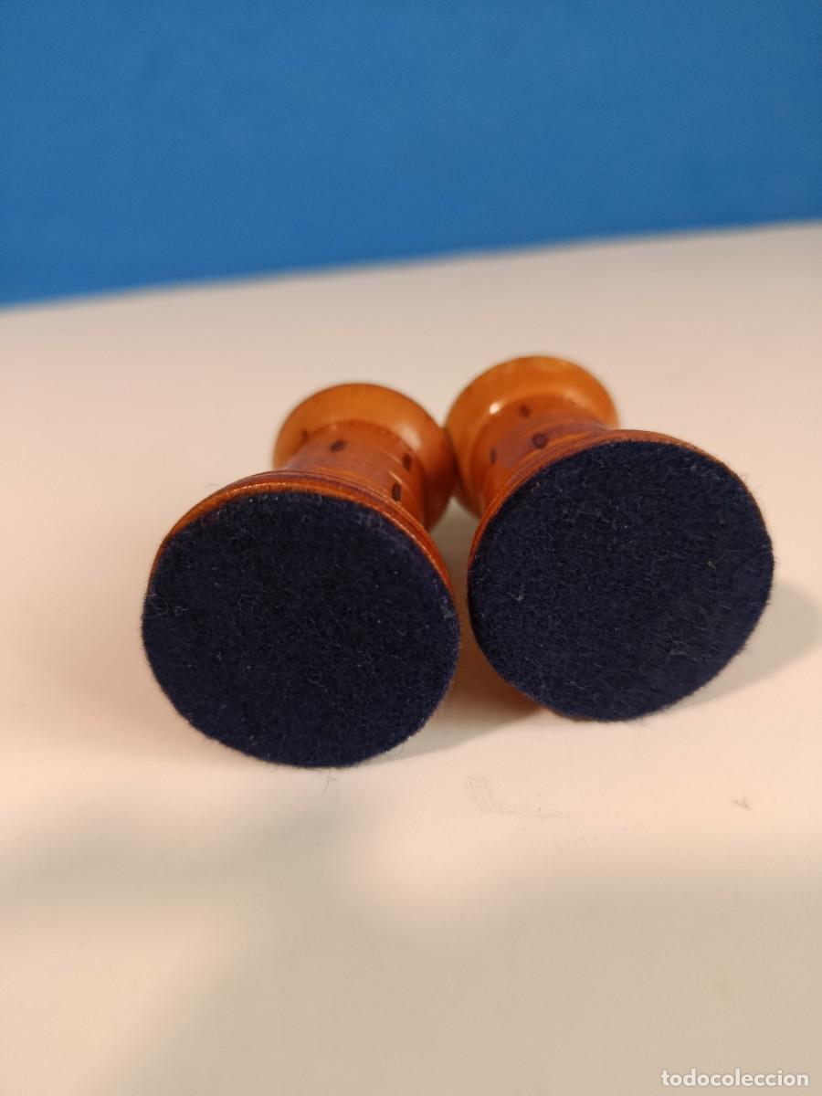 Juegos de mesa: DOS TORRES DE AJEDREZ POLACO DE MADERA. MODELO REALEZA - Foto 3