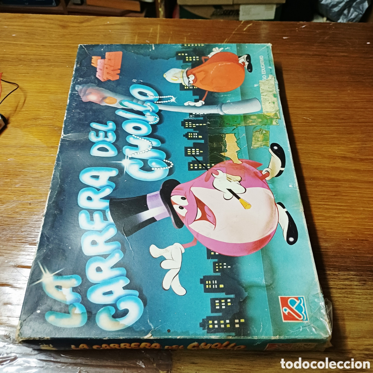Juegos de mesa: Juego de mesa a&ntilde;os 80 La carrera del chollo Dalmau incompleto ver detalles