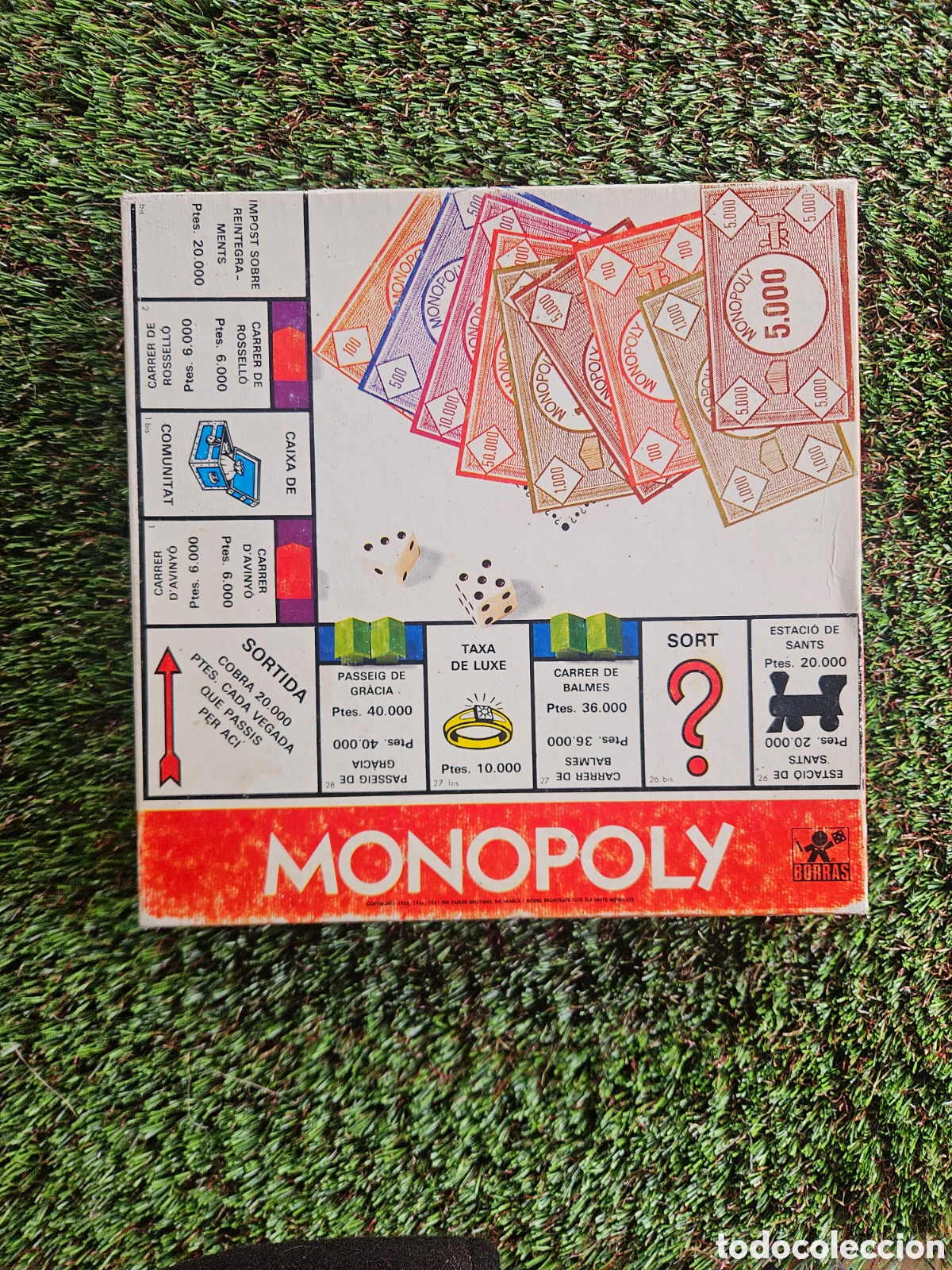 Juegos de mesa: Monopoli en catal&aacute; borras 7866 - Foto 1