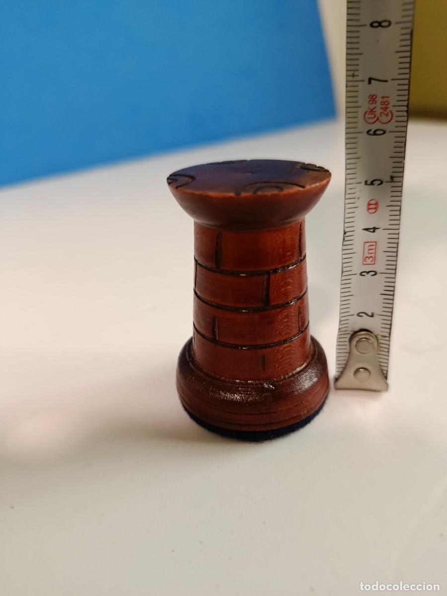 Juegos de mesa: TORRE DEL AJEDREZ POLACO DE MADERA.MODELO REALEZA. - Foto 2