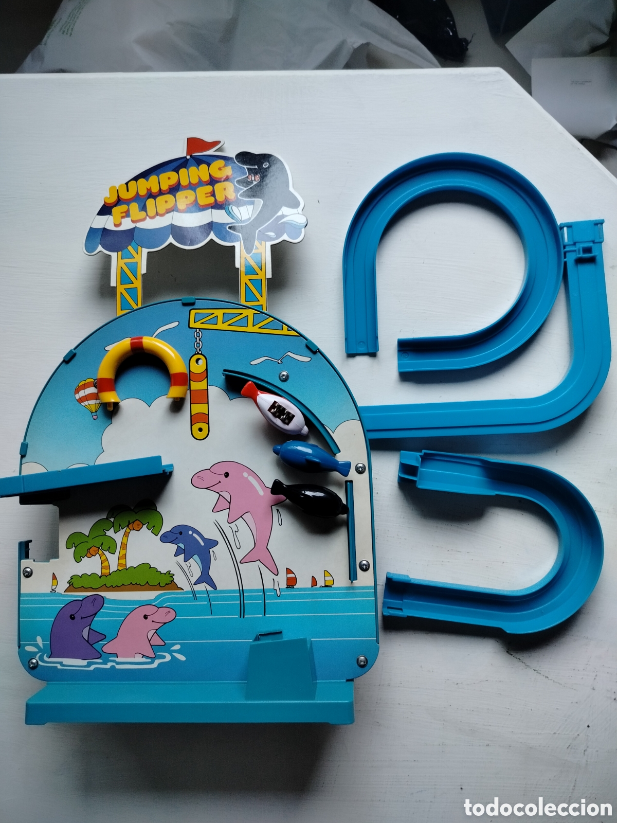 Juegos de mesa: Jumping Flipper Jap&oacute;n 1985 - Foto 4