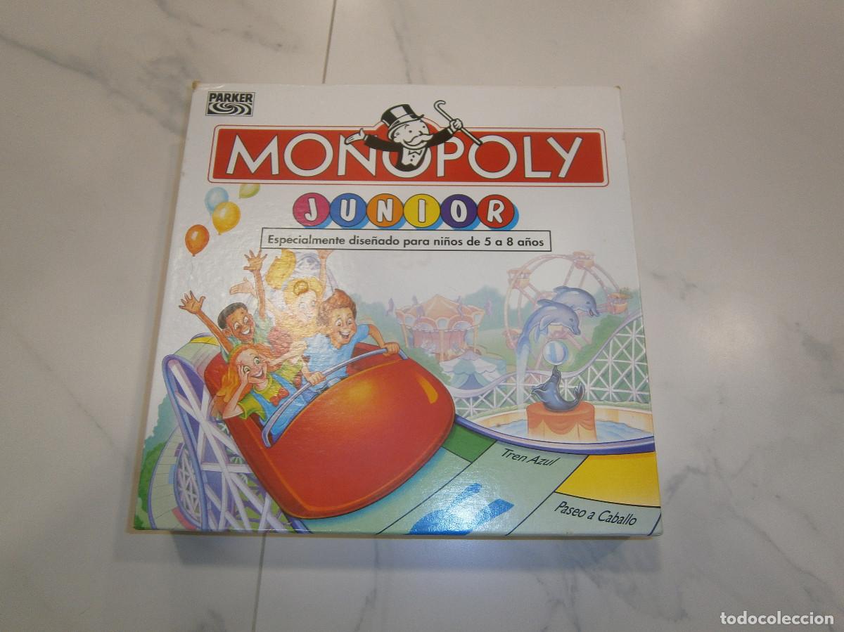 Juegos de mesa: Monopoly Junior - 1996 - PARKER - COMPLETO