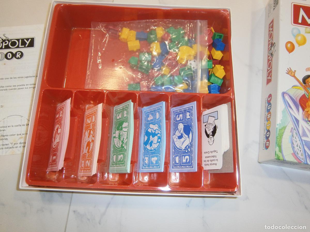 Juegos de mesa: Monopoly Junior - 1996 - PARKER - COMPLETO - Foto 3