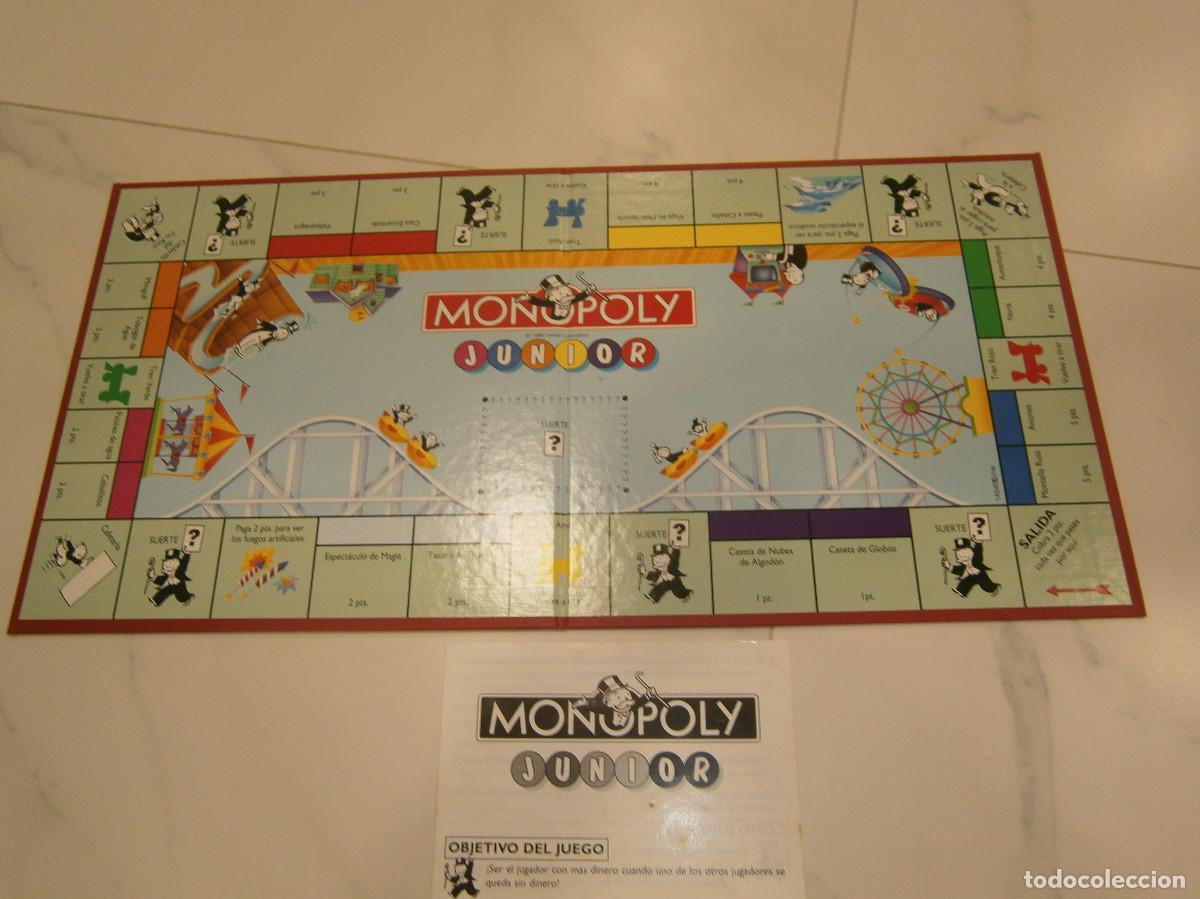 Juegos de mesa: Monopoly Junior - 1996 - PARKER - COMPLETO - Foto 4
