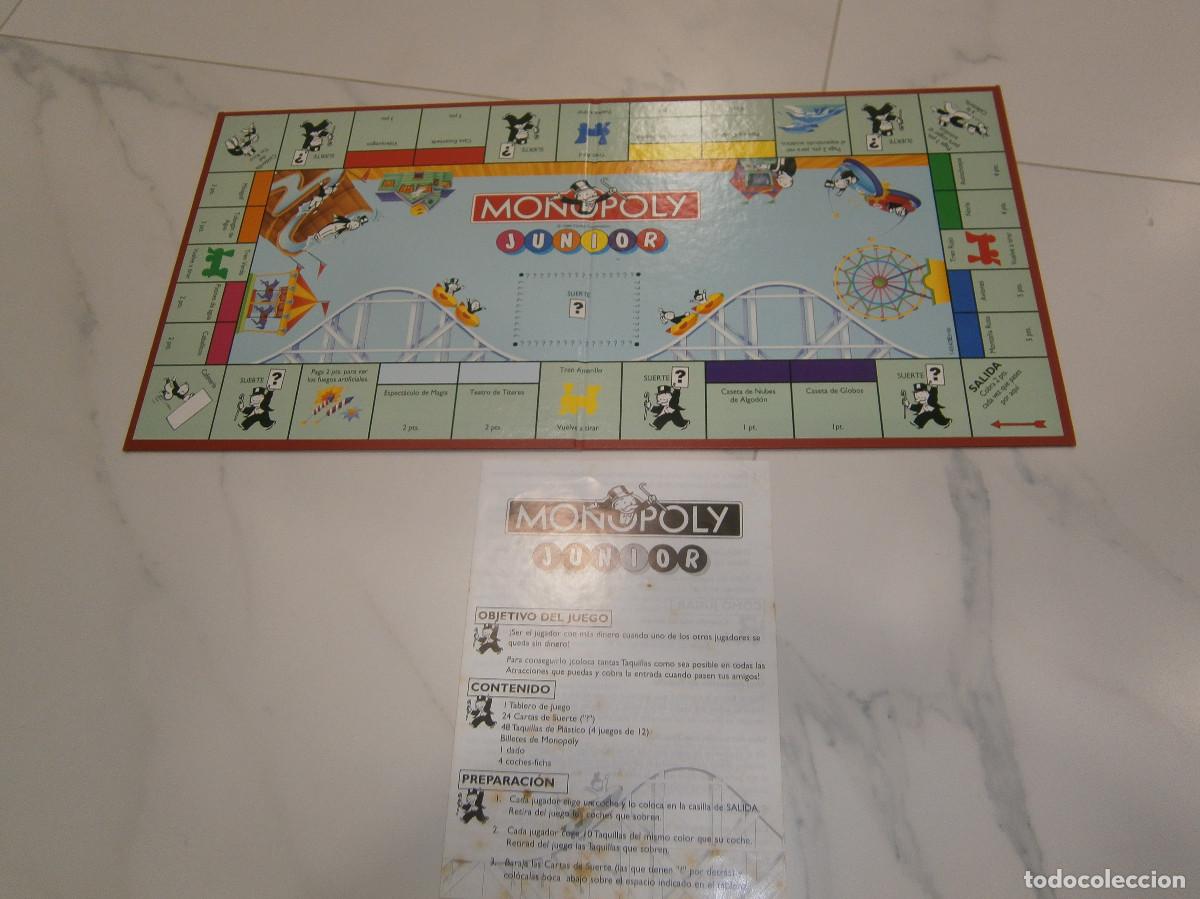 Juegos de mesa: Monopoly Junior - 1996 - PARKER - COMPLETO - Foto 6