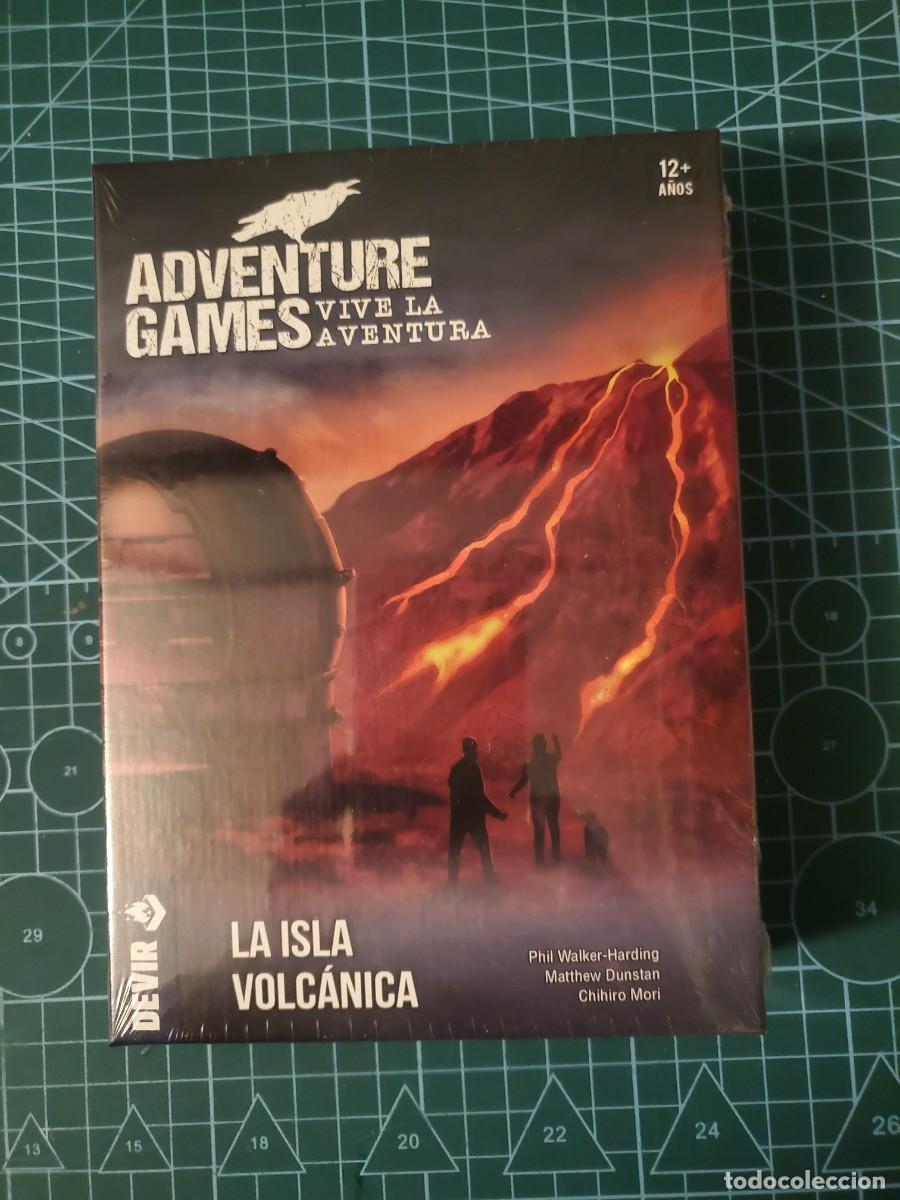Juegos de mesa: ADVENTURE GAMES: LA ISLA VOLCANICA - precintado