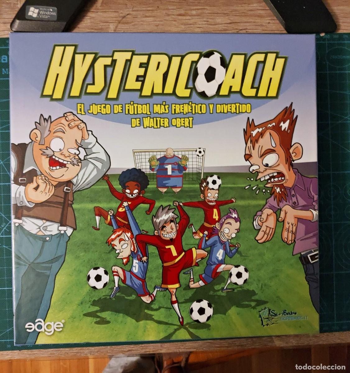 Juegos de mesa: HYSTERICOACH: DIVERTIDO JUEGO DEL MUNDIAL - nuevo