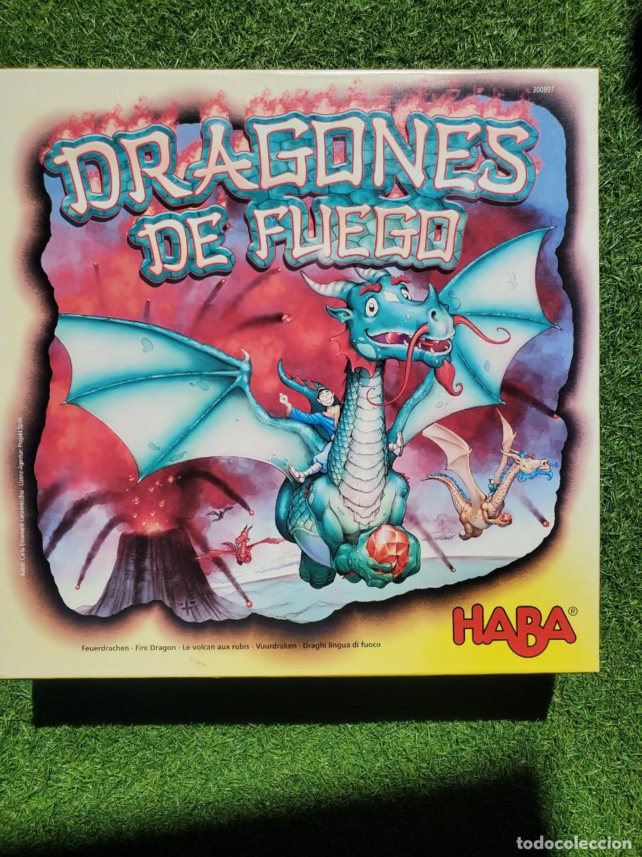 Juegos de mesa: DRAGONES DE FUEGO: JUEGO DE CARRERAS Y JOYAS