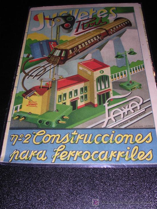 Old Toys: CATALOGO N&ordm;2 CONSTRUCCIONES DE FERROCARRILES