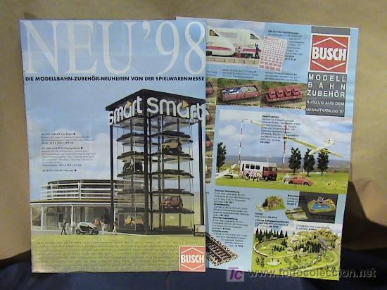 Juguetes antiguos: CATALOGOS BUSCH 98 - Foto 1