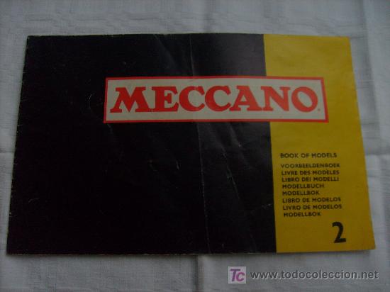 Juguetes antiguos: meccano, libro de modelos num. 2 , 1974 - Foto 1