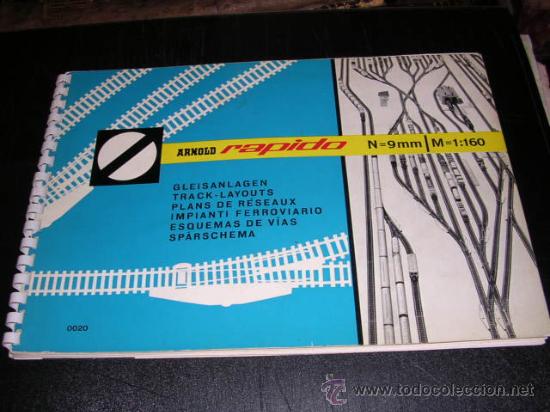 Old Toys: CATALOGO , ARNOLD RAPIDO N=9MM/M=1:160., 1966, MUY ILUSTRADO