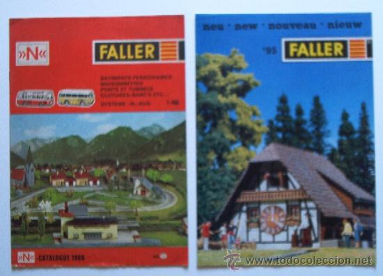 Juguetes antiguos: 2 CATALOGOS MAQUETAS FALLER - Foto 1