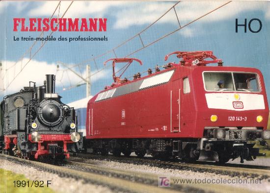 Juguetes antiguos: Catálogo General de Trenes Fleischmann -1991. - Foto 1 - 26354635