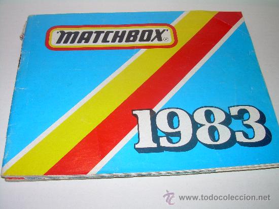 Brinquedos antigos: MATCHBOX CATALOGO 1983
