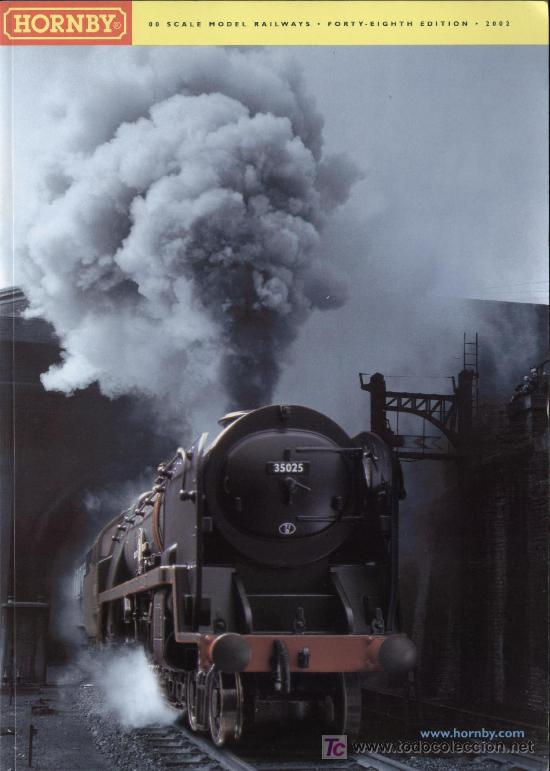 Brinquedos antigos: Cat&aacute;logo Hornby 2002 Railways 48th edition